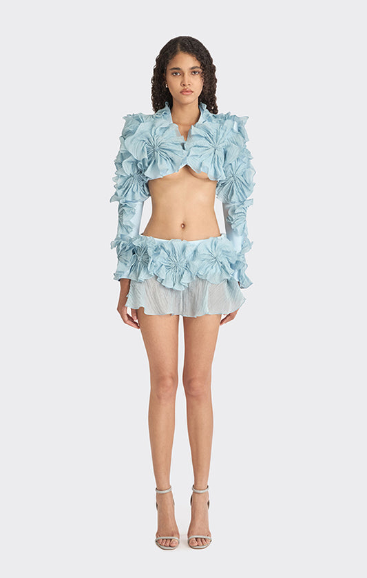 Lotus Leaf Bolero Jacket