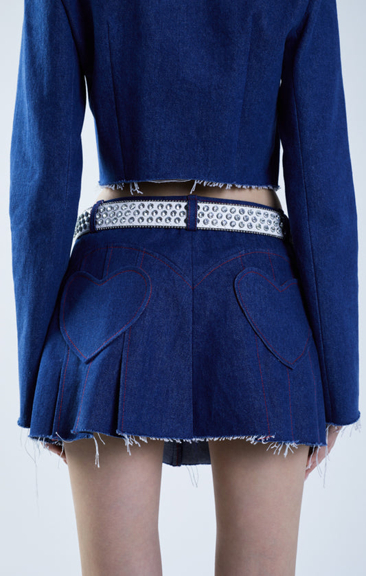 Ms. Heart Mini Skirt