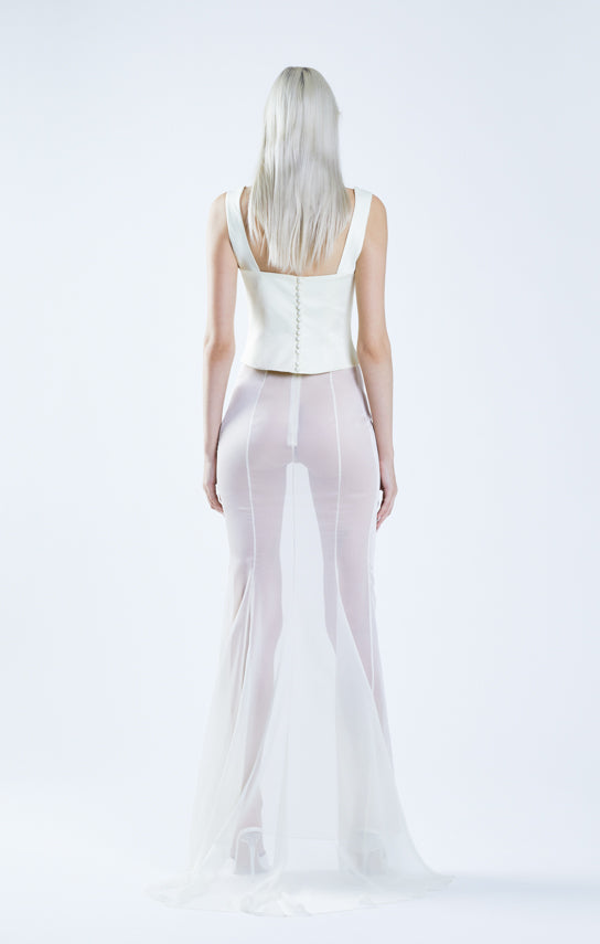 Classic Fishtail Maxi Skirt