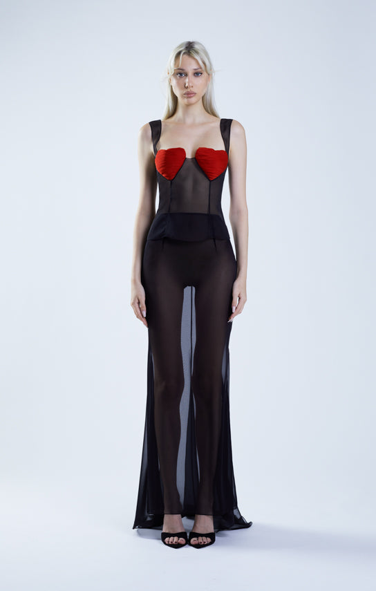 Ms. Heart Bustier (Two-Tone)